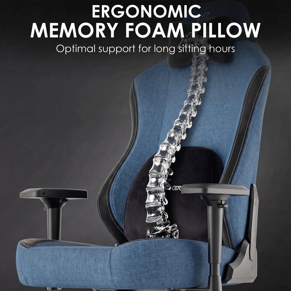 Xstriker Ergonomic Gaming Chair with Headrest