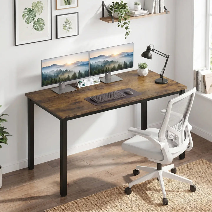 [120 X 50 cm] Rustic Computer office desk 