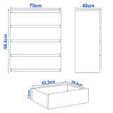 [Black] Dimensions of a kitchen cabinet with measurements in centimeters