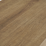 [Oak Effect] Millwright sideboard close-up showing textured oak-effect grain across the thick display top
