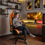 [Black + Orange]